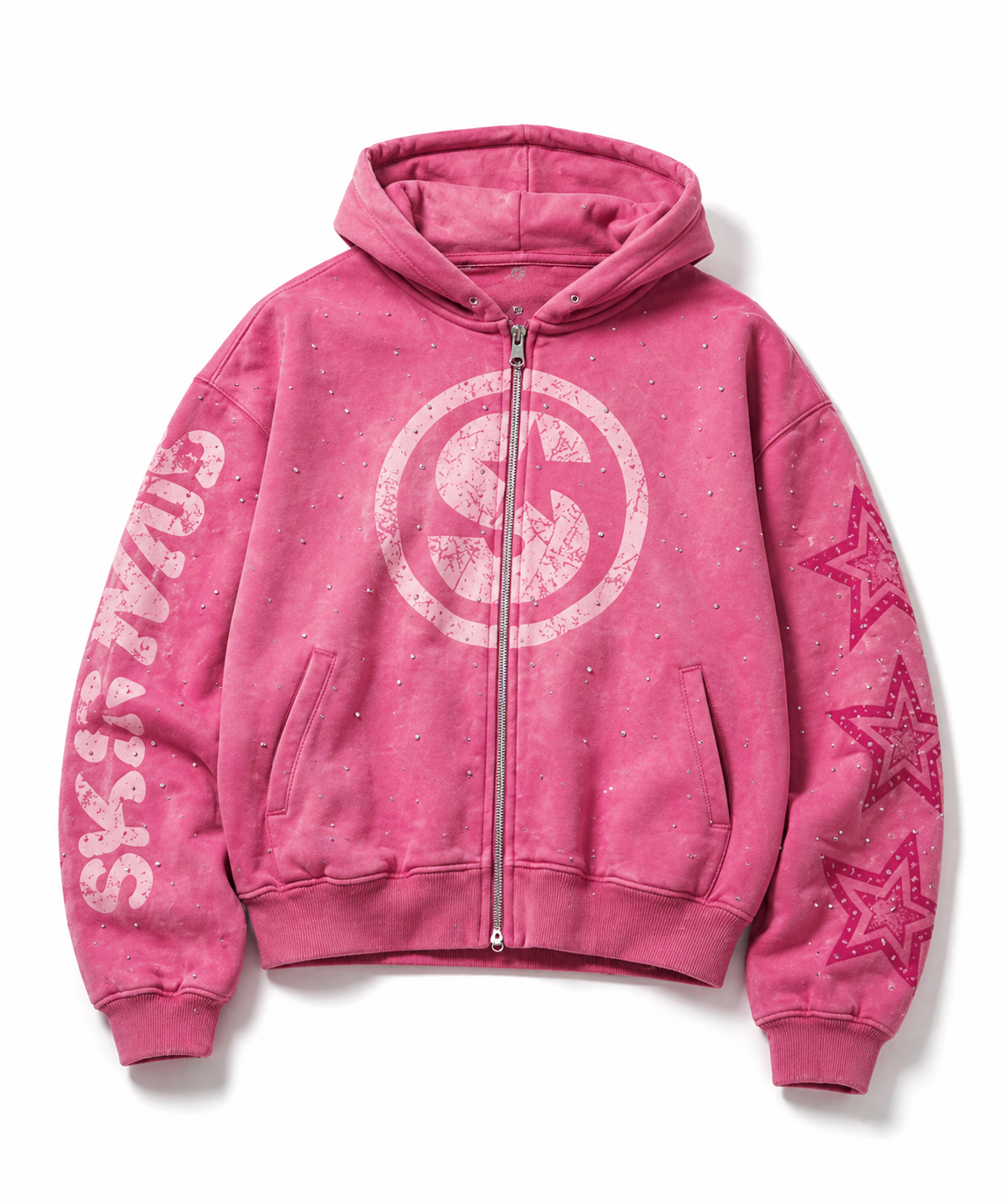 lost zip-up